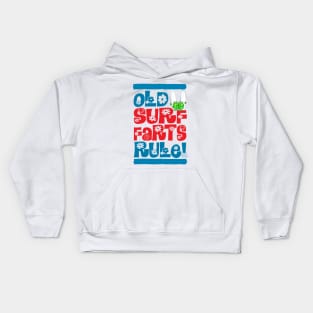 Surf farts (Man) Kids Hoodie